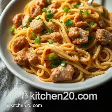 Recette Nouilles Saut&eacute;es Poulet: Un Plat Satisfaisant &agrave; Faire Chez Soi Fiche recette