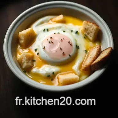 Oeuf &agrave; la Coque Parfait : Le Secret d'un Brunch R&eacute;ussi Fiche recette