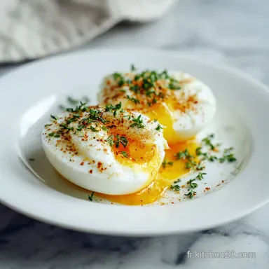 Recette d'Oeuf &agrave; la Coque Parfait en 5 Min