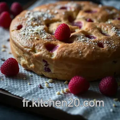 Pain Pliss&eacute; de Linz: Mon D&eacute;lice Cannelle-Framboise Facile! Fiche recette