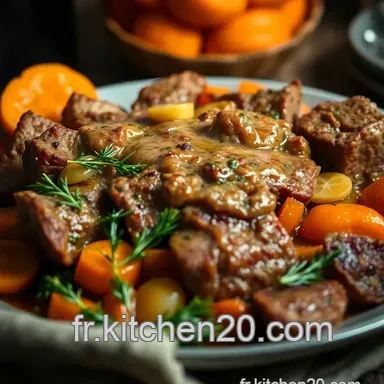 Paleron Braisé à la Française : Mon Plat Réconfortant Préféré Fiche recette