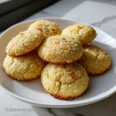Amandes ig Bas : Palets Sabl&eacute;s Citron Vanille Maison Fiche recette