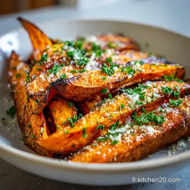 Recette de Patates Douces &agrave; l Ail: 30 Min Fiche recette