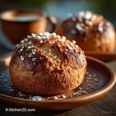 Petits Pains Keto Moelleux Express au Psyllium Faibles en Glucides Fiche recette