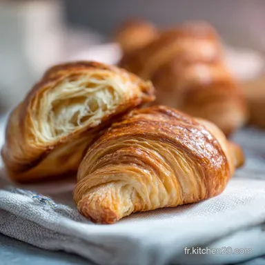 Pignolats croissants aux pignons : Recette de Viennoiserie Facile Fiche recette
