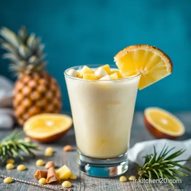 Recette Pina Colada Sans Alcool : L'Exotisme Facile ! Fiche recette