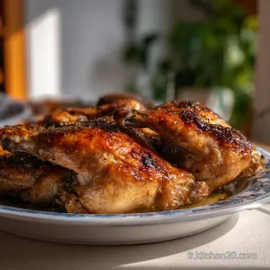 Pintade au four moelleuse cuisson lente Fiche recette