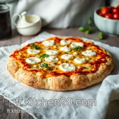 Pizza au Ch&egrave;vre et Miel : Ma Recette Gourmande de Pyjamas Party Fiche recette