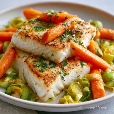 Poisson Aux L&eacute;gumes en 35 Minutes Fiche recette
