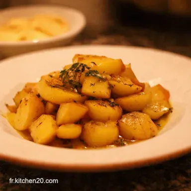 Pomme de Terre Saut&eacute;es La Recette de Mamie Facile Croustillante Fiche recette