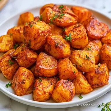 Pommes De Terre Saut&eacute;es Air Fryer pour 4 Fiche recette