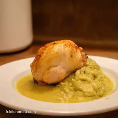 Poulet Moutarde Cr&egrave;me Trop Vite Fait Mon Secret de Famille Fiche recette