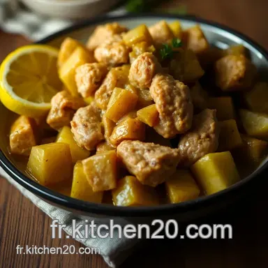 Poulet au Citron Fa&ccedil;on Tajine: Le Secret de Cyril Lignac Fiche recette