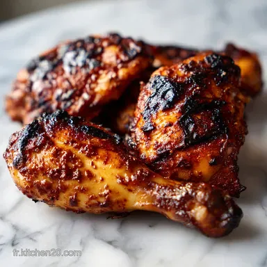 Meilleure Recette BBQ Poulet pour 6 Portions Fiche recette