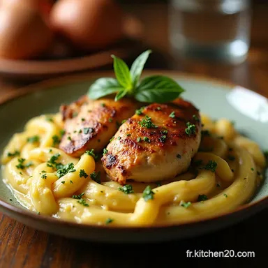 Poulet Cr&eacute;meux &agrave; la Toscane Recette Signature Facile et Rapide Fiche recette