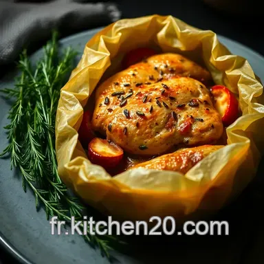 Poulet en Papillote aux Herbes de Provence : Une Recette Facile et Savoureuse Fiche recette