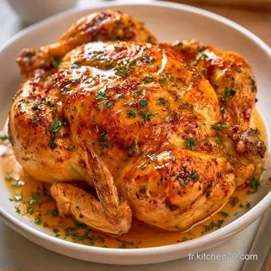 Poulet Entier Air Fryer Ninja Dual 4 Pers Fiche recette