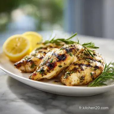 Id&eacute;e de Repas Diet Minceur au Poulet Grill&eacute; Fiche recette