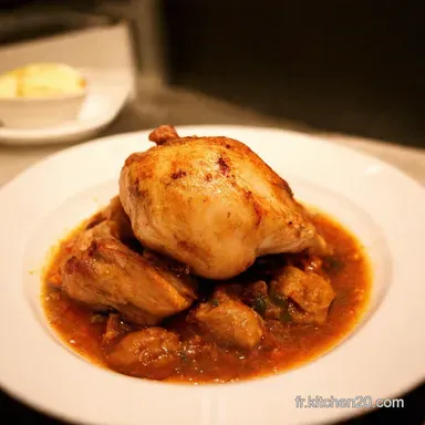 Poulet Paysan &agrave; la Braise Ma Recette Cuisson Sol Inratable Fiche recette