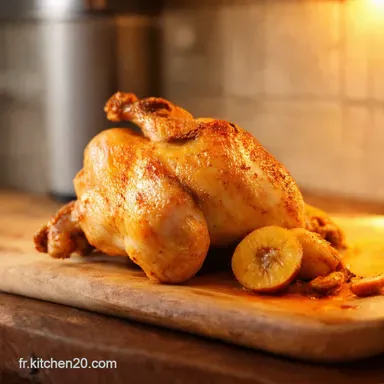 Poulet Miel &Eacute;pic&eacute; Mon Secret AbricotAmande R&ocirc;ti Fiche recette