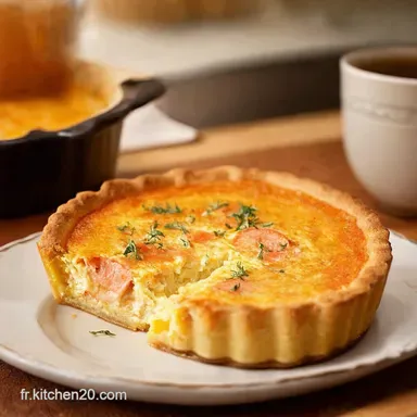 Quiche Saumon Fum&eacute; Facile Le Classique Bistrot &agrave; la Maison Fiche recette