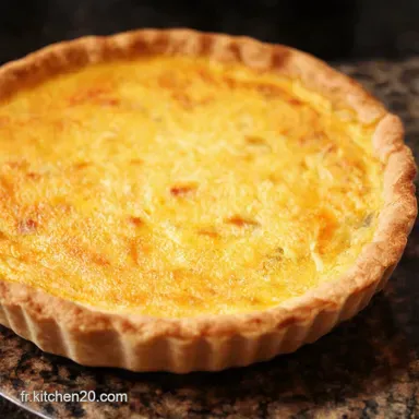 Dcouvrez la Quiche Sans Pte Ma Recette Facile ThonTomate Fiche recette