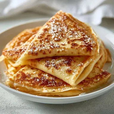 Recette Cr&ecirc;pes Facile en 15 Minutes Fiche recette