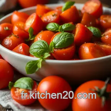 Savourez des Tomates Concass&eacute;es Maison: Ma Recette Simple et D&eacute;licieuse Fiche recette