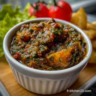 Recette Facile Et Rapide De La Sauce Graine Ivoirienne Express Fiche recette