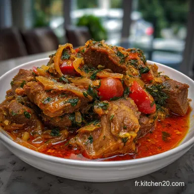 Fumbwa Congolais Comment Preparer Le Fumbwa : Sauce Africaine Facile Fiche recette