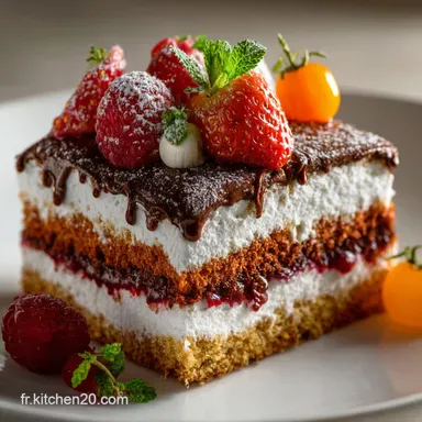 G&acirc;teau Napolitain Tricolore La Recette Moelleuse et A&eacute;rienne Fiche recette