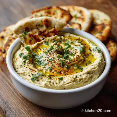 Recette Houmous Maison Libanais en 10 Minutes Fiche recette