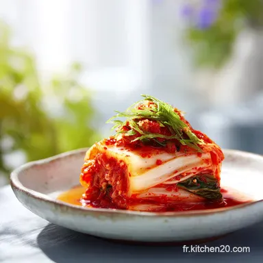 Recette Kimchi Cor&eacute;en Traditionnel pour 40 Portions