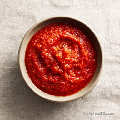 Recette Sauce Tomate Maison Pour P&acirc;tes Fiche recette