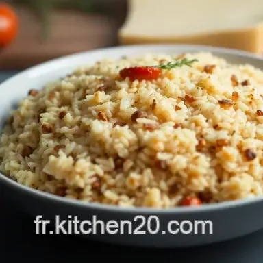 Risotto au Chorizo &Eacute;pic&eacute; : Recette Simple et R&eacute;confortante Fiche recette