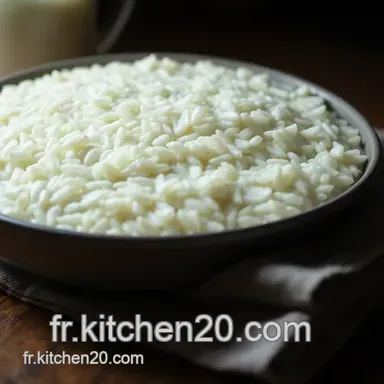Riz au Lait &agrave; l'Ancienne de Ma Grand-M&egrave;re: Un Dessert R&eacute;confortant Fiche recette