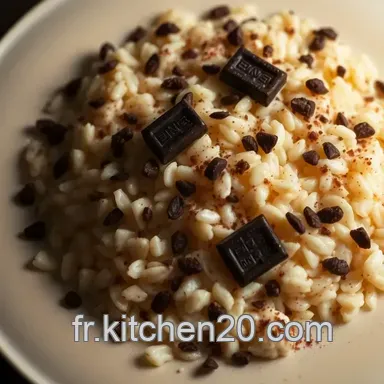 Riz au Lait Chocolat Gourmand: Un d&eacute;lice cr&eacute;meux qui rappelle l&rsquo;enfance Fiche recette