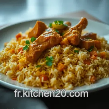 Riz au Poulet Curry : Recette Savoureuse et Facile &agrave; R&eacute;aliser Fiche recette