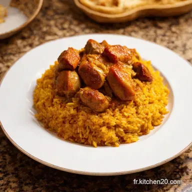 Riz aux Merguez Poivrons et Poulet &Eacute;pic&eacute; Un Plat Soleil Fiche recette