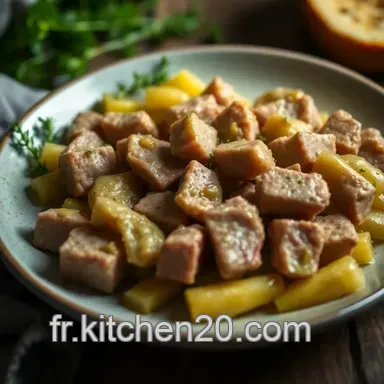 Rognon de Veau Saut&eacute; &agrave; la Moutarde : Facile et Savoureux Fiche recette