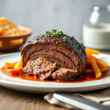 Cuisson Four Roti Boeuf Parfait : La Recette Facile de M&eacute;m&eacute;! Fiche recette