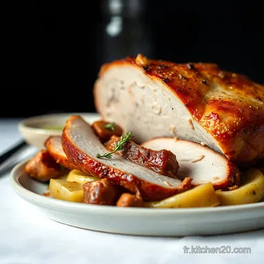 R&ocirc;ti Cuisson Facile: Mon R&ocirc;ti de Porc &agrave; la Dijonnaise! Fiche recette