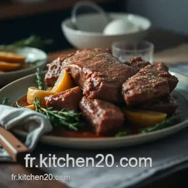 R&ocirc;ti de Veau &agrave; la Proven&ccedil;ale : Temps de Cuisson Parfait et Astuces Fiche recette