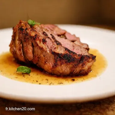 R&ocirc;ti de Porc Grill&eacute; Ma Recette Facile au Basilic Fiche recette