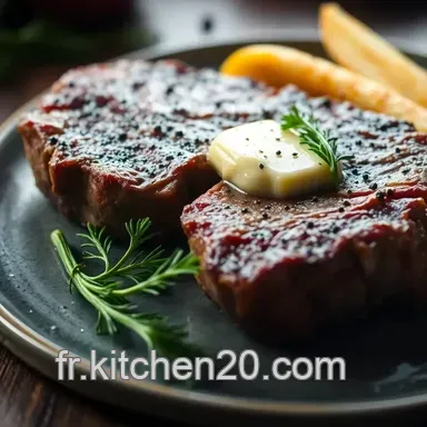 Rumsteak &agrave; la Fran&ccedil;aise : Mon Secret pour un Steak Tendre & Savoureux Fiche recette