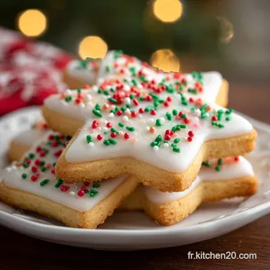 Sabl&eacute;s de No&euml;l de Grand-M&egrave;re : Recette Traditionnelle pour 6 Fiche recette