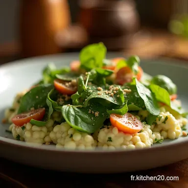 La Belle Verte Salade Cr&eacute;meuse de Concombre et Aneth Maison Fiche recette