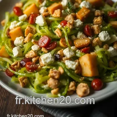 Recette Céleri Branche : Salade Croquante avec Noix et Vinaigrette Fiche recette