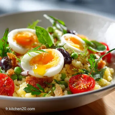 Salade de Riz Ni&ccedil;oise Authentique la Recette Facile de l&Eacute;t&eacute; Fiche recette