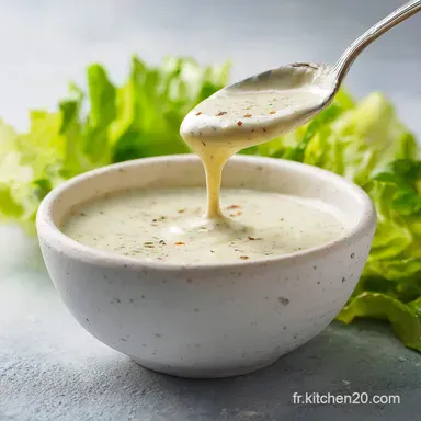 Sauce C&eacute;sar Maison Rapide, Recette sans Anchois